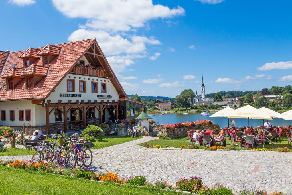 Hotel Leyla Frymburk Esterno foto